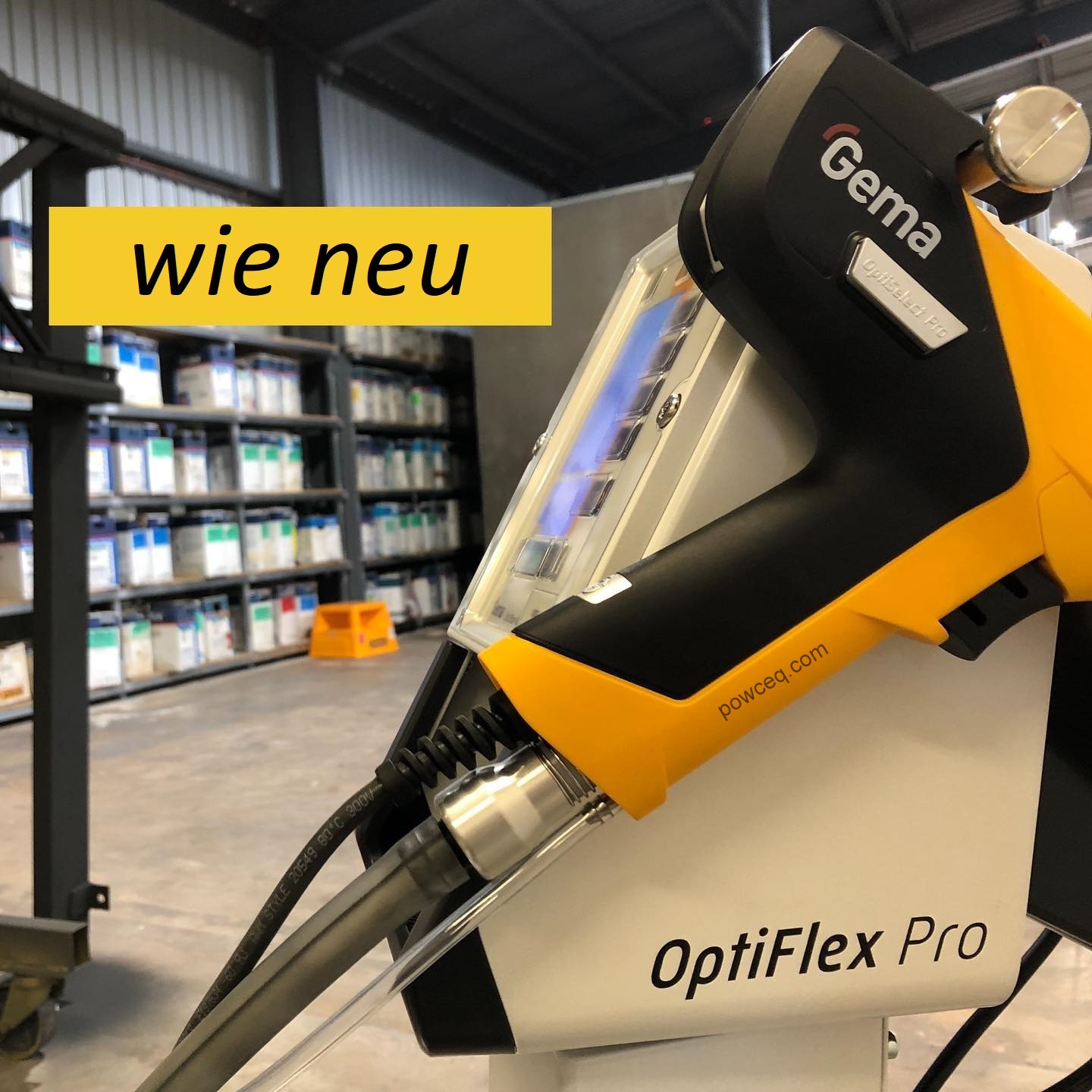 gema pulverbeschichtungsgerät optiflex pro